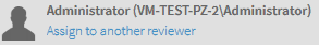 An image showing the Assign to Reviewer option
